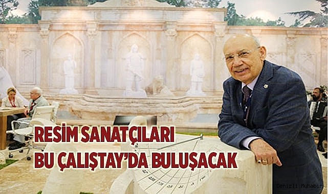 NİHAT KÖMÜRCÜOĞLU, RESİM ÇALIŞTAYI DÜZENLEDİ