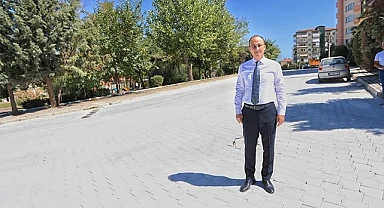 PAMUKKALE BELEDİYESİ BAĞBAŞINDA YOLLARI GÜZELLEŞTİRİYOR