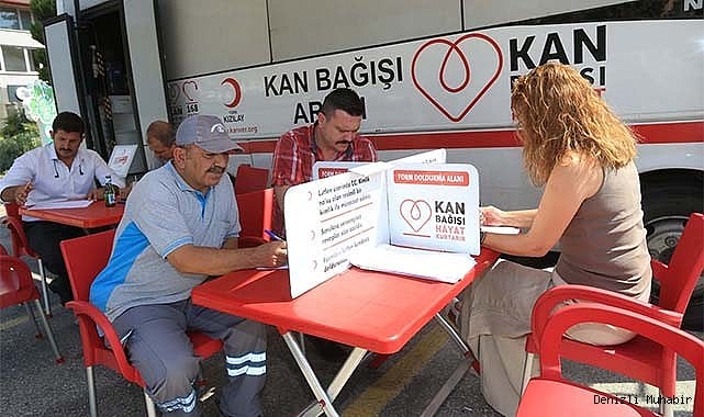 PAMUKKALE BELEDİYESİ’NDEN KIZILAY’A TAM DESTEK