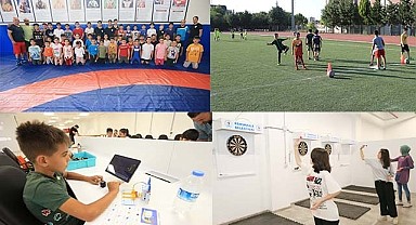 PAMUKKALELİ GENÇLER YAZ SPOR KURSLARIYLA SPORU SEVDİ