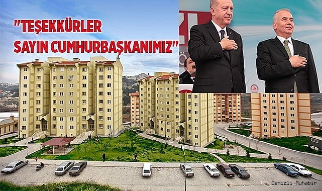 "Teşekkürler Sayın Cumhurbaşkanımız"