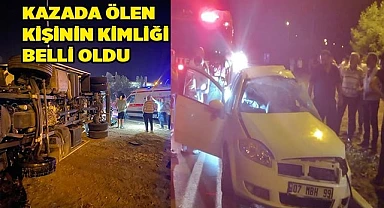 Tır ile otomobil çarpıştı: 1 ölü, 2 yaralı