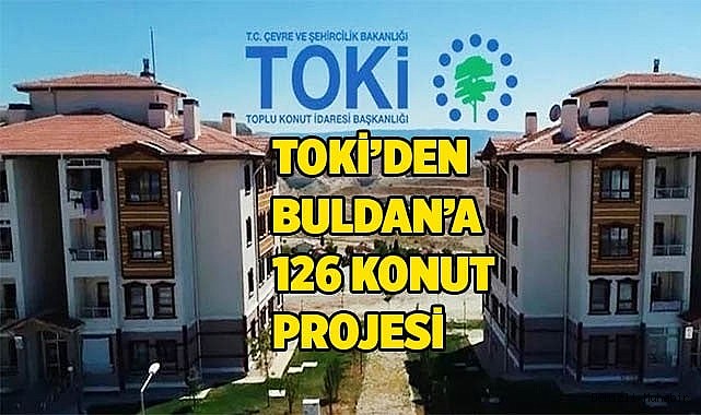 TOKİDEN BULDANA 126 KONUT PROJESİ