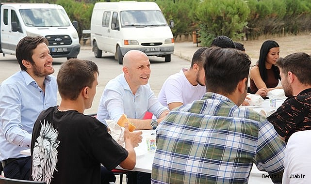 Üniversite öğrencilerine Başkan Özbaş’tan tam destek