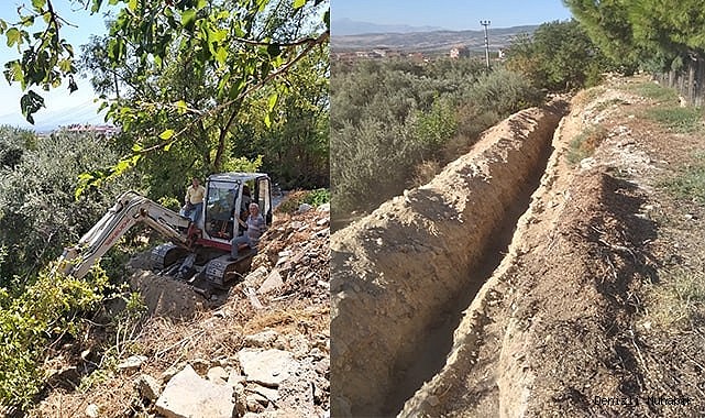 Yenicekentli üreticilere tarımsal sulama desteği