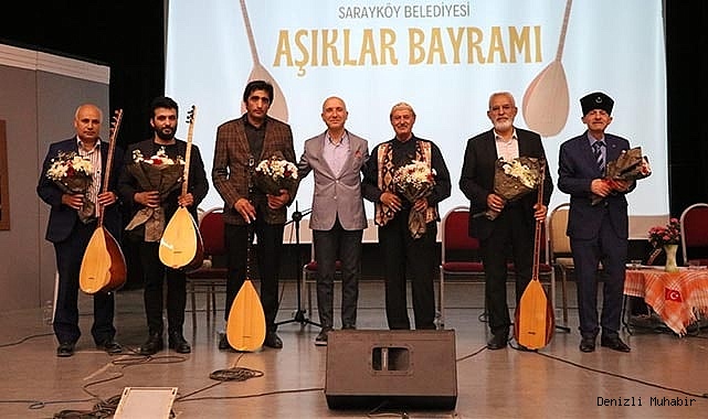 Âşıklık geleneği Sarayköy'de yaşatıldı