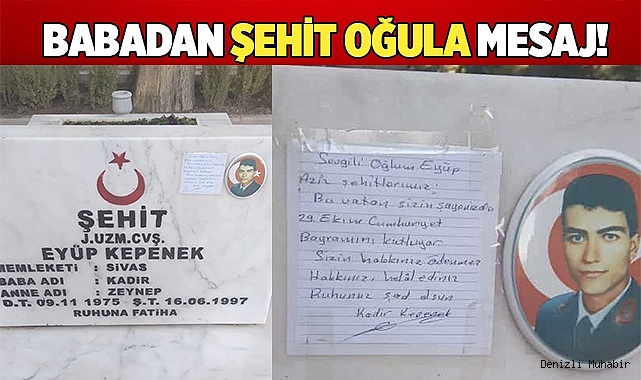 BABADAN ŞEHİT OĞULA MESAJ!