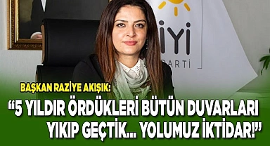 “5 Yıldır Ördükleri Bütün Duvarları Yıkıp Geçtik… Yolumuz İktidar!”