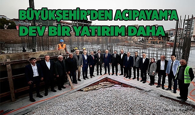 Başkan Zolan: “Acıpayam’ın güzelliğine böyle bir güzellik yakışır”