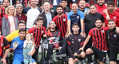 Bedensel Engelli İsmail’in Sarayköyspor aşkı