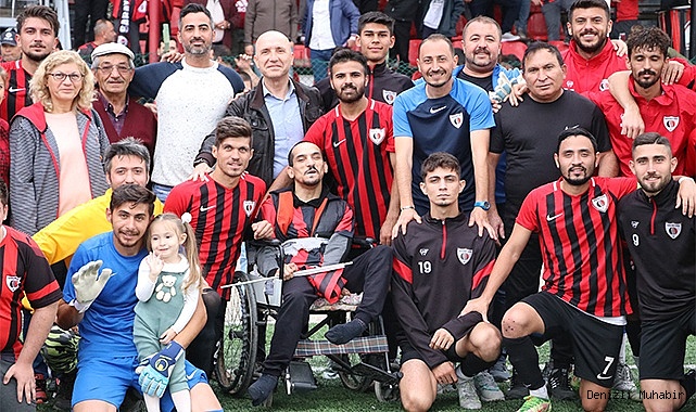 Bedensel Engelli İsmail’in Sarayköyspor aşkı