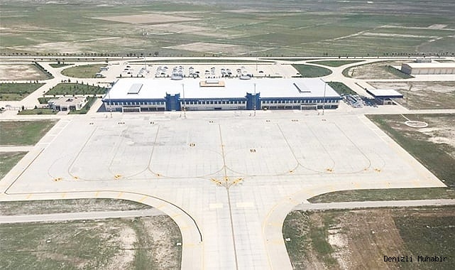 Çardak Havalimanı'ndan Eylül ayında 34 bin yolcu hizmet aldı