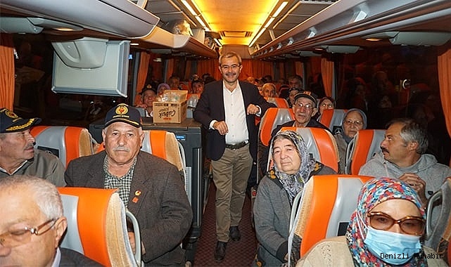 Çivrilli gazi ve şehit yakınları Çanakkale’ye uğurlandı