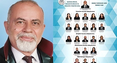 Denizli Barosu'nda mevcut yönetim güven tazeledi