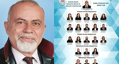 Denizli Barosu'nda mevcut yönetim güven tazeledi