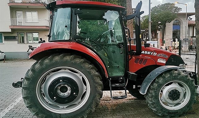 Denizli'de çalınan traktör Manisa'da bulundu