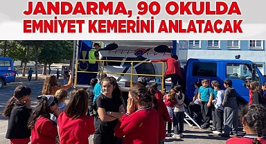 Denizli’de emniyet kemerinin önemi 90 okulda anlatılacak