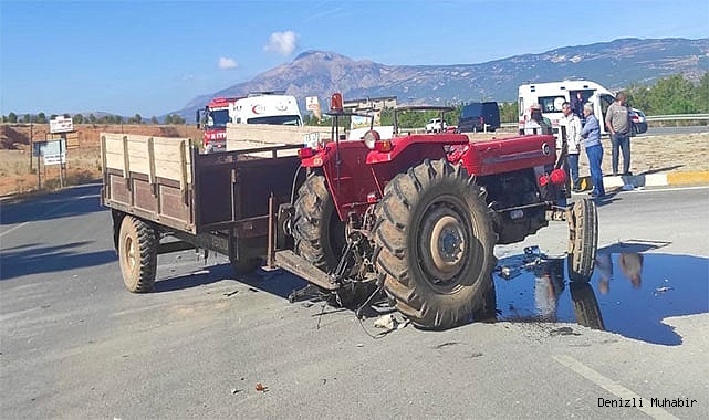 Denizli'de son 1 haftada 133 trafik kazası meydana geldi