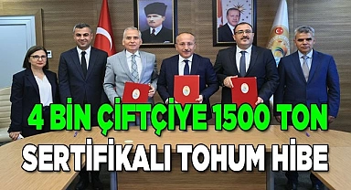Denizlili çiftçilere 18 milyon liralık tohum desteği