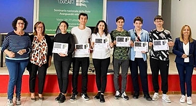 Denizlili öğrenciler, başarılı çalışmalarını İtalya’da sürdürdü