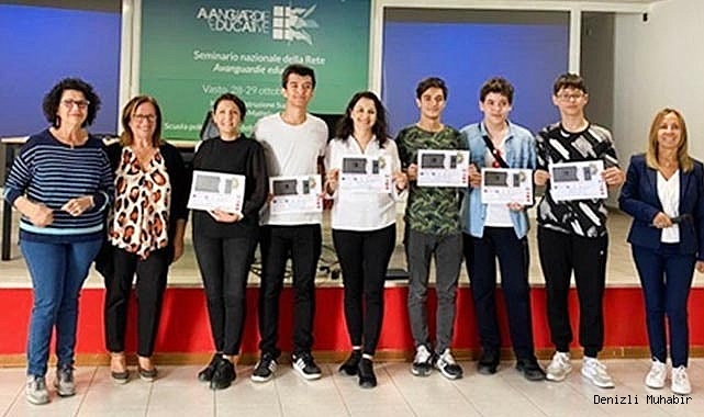 Denizlili öğrenciler, başarılı çalışmalarını İtalya’da sürdürdü