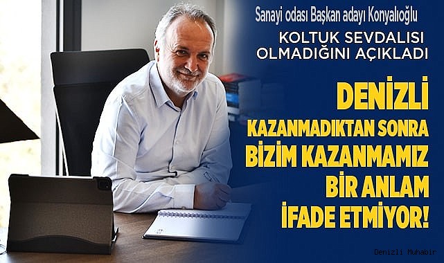 DENİZLİLİ SANAYİCİLERE AÇIK MEKTUP!