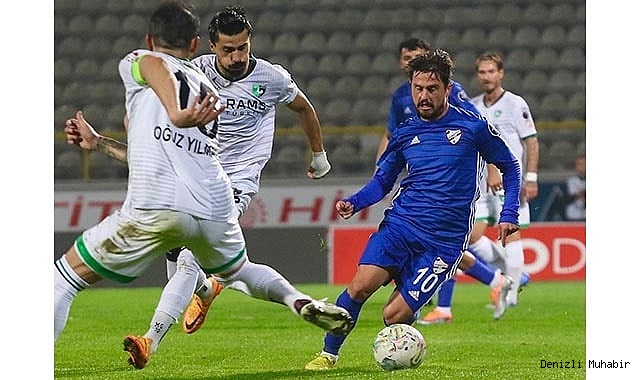 Denizlispor, Bolu deplasmanından eli boş dönüyor