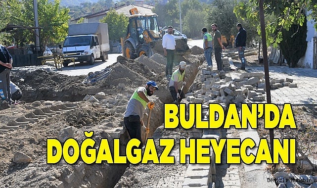 Doğalgaz çalışmaları hız kazandı