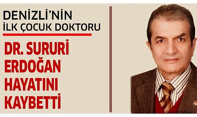 Doktor Sururi Erdoğan vefat etti