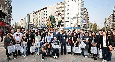 Erasmus öğrencileri ile horoz hatırası