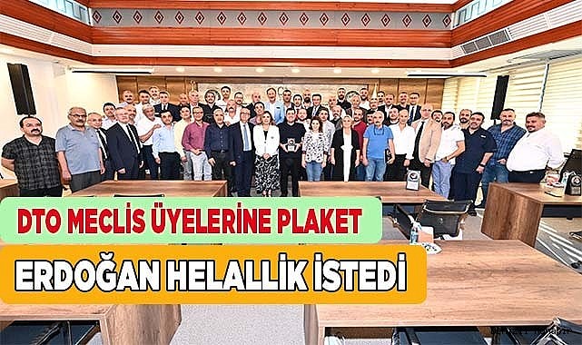 ERDOĞAN HELALLİK İSTEDİ