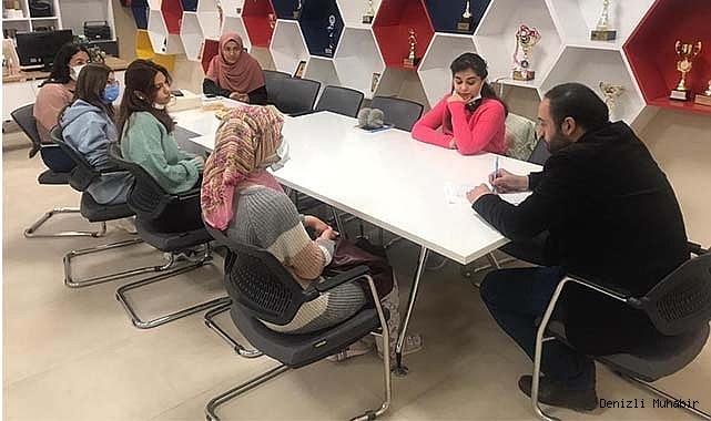 GSB DENİZLİ YURTLARINDA ÜCRETSİZ KURSLAR BAŞLADI