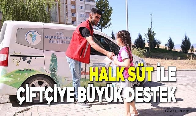 HALK SÜT İLE 3 YILDIR ÇİFTÇİYE BÜYÜK DESTEK