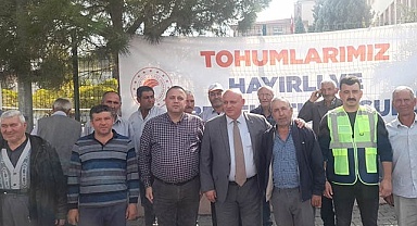 Hibe tohumlar Buldanlı çiftçilere dağıtıldı