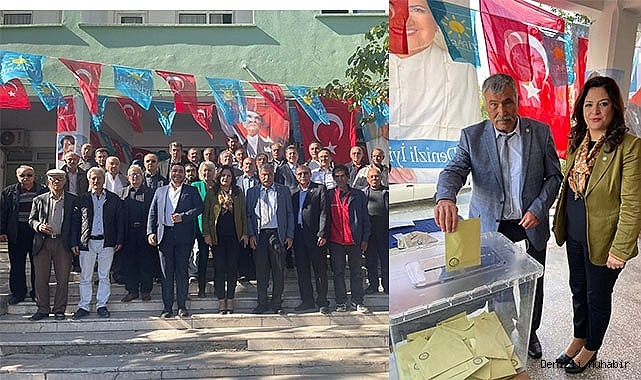 İyi Parti Çardak’ta Başkan Duru Güven Tazeledi