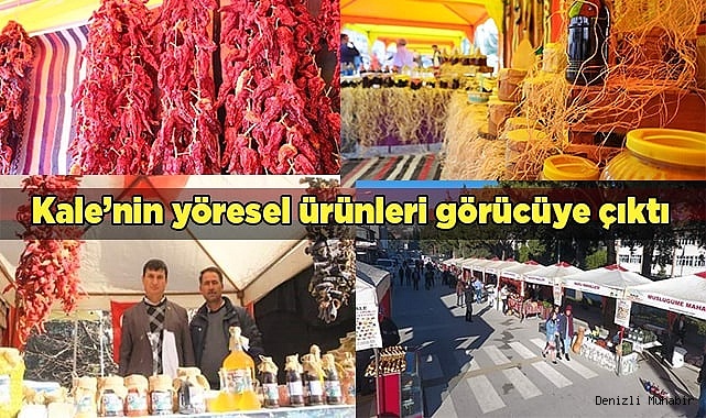 Kale’nin yöresel ürünleri görücüye çıktı