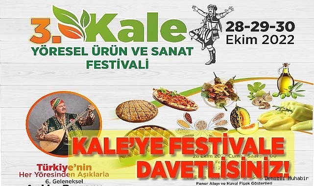 Kale'ye festivale davetlisiniz
