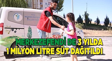 ‘MERKEZEFENDİ HALK SÜT’ HANE BÜTÇESİNE DESTEK OLUYOR