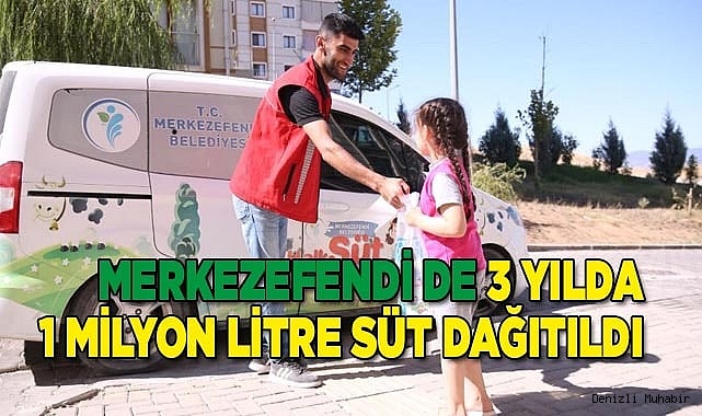 ‘MERKEZEFENDİ HALK SÜT’ HANE BÜTÇESİNE DESTEK OLUYOR