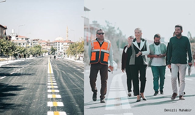 MERKEZEFENDİ MAHALLESİ’NDE YOL VE KALDIRIM ÇALIŞMASI TAMAMLANDI