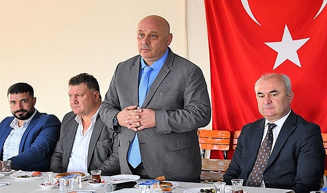 MHP İl Başkanı Garip ve Başkan Şevik, Buldanlı muhtarlarla bir araya geldi