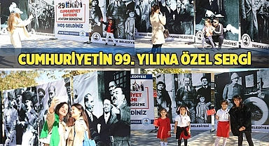 PAMUKKALE BELEDİYESİNDEN CUMHURİYETİN 99. YILINA ÖZEL SERGİ