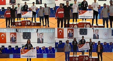 PAMUKKALE BELEDİYESPORLU DARTÇILAR 12 MADALYA KAZANDI
