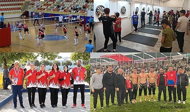 PAMUKKALE’DE SPOR HAFTA SONU YOĞUN GEÇTİ