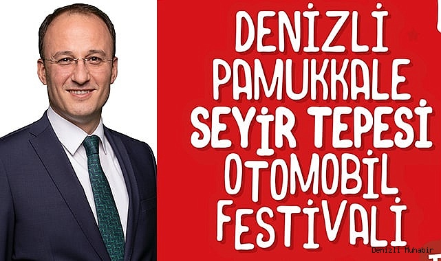 PAMUKKALE SEYİR TEPESİ OTOMOBİL FESTİVALİ 2 GÜN SÜRECEK