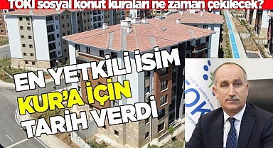 TOKİ sosyal konut kuraları için tarih belli oldu