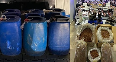 Tütün ve alkol kaçakçılığı yapanlara operasyon