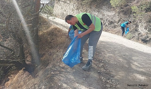 Ülkü Ocakları, Çamlık mesire alanını temizledi