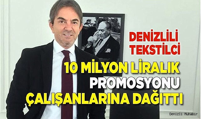 10 Milyon liralık promosyonu alışanlarına dağıttı