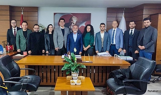 BAŞKAN GÜNGÖR’DEN DENİZLİ BAROSU’NA ZİYARET!